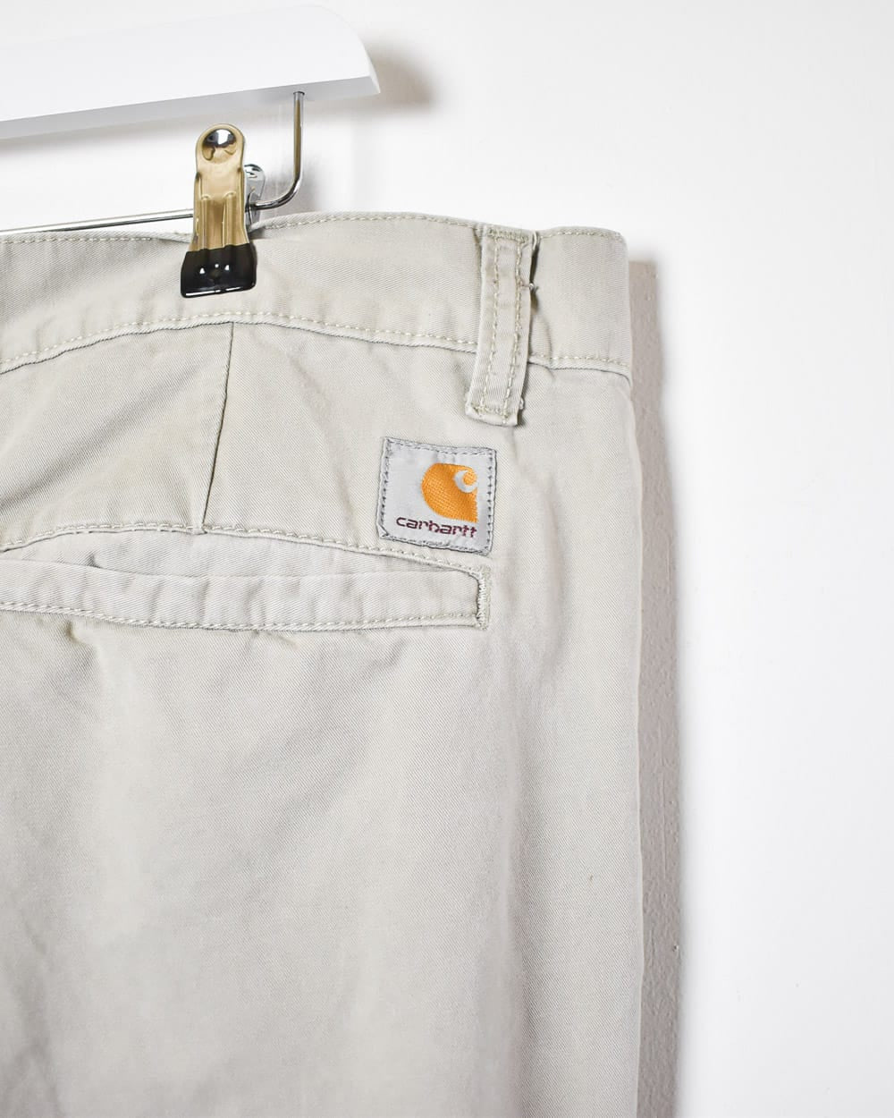 Stone Carhartt Trousers - W42 L31