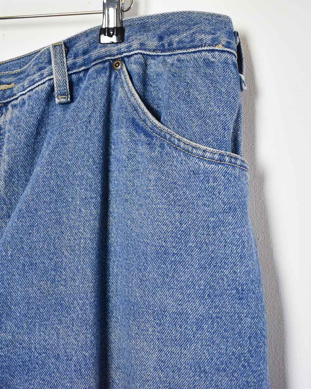 Blue Dickies Flannel Lined Jeans - W44 L32