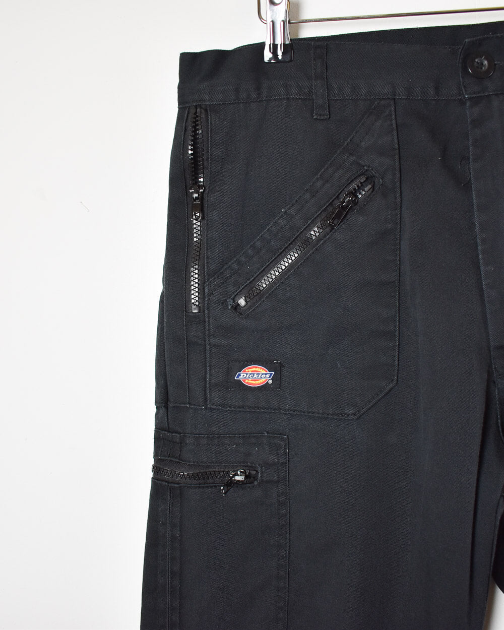 Black Dickies Double Knee Cargo Jeans - W34 L30