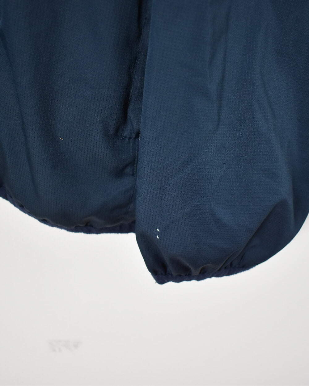 Navy Fila 1/4 Zip Windbreaker Jacket - Large