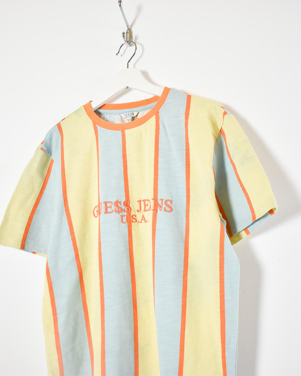 Yellow Guess Jeans USA T-Shirt - Medium