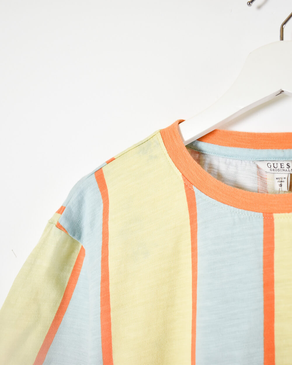 Yellow Guess Jeans USA T-Shirt - Medium