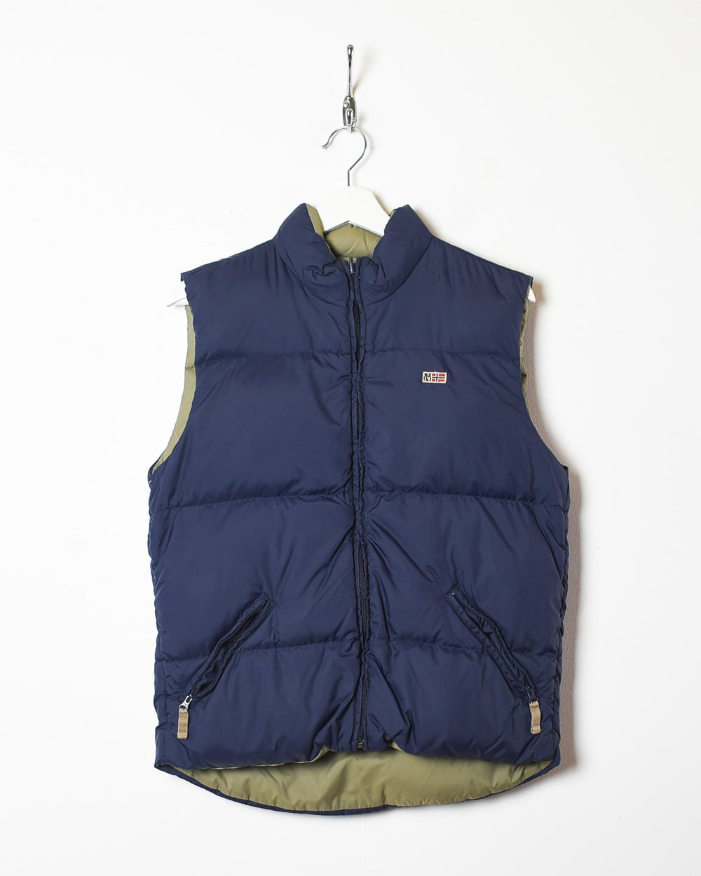Neutral Napapijri Reversible Down Gilet - Medium Women's