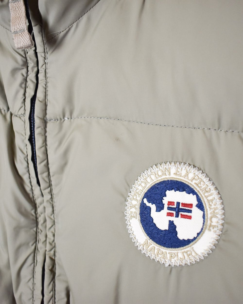 Neutral Napapijri Reversible Down Gilet - Medium Women's