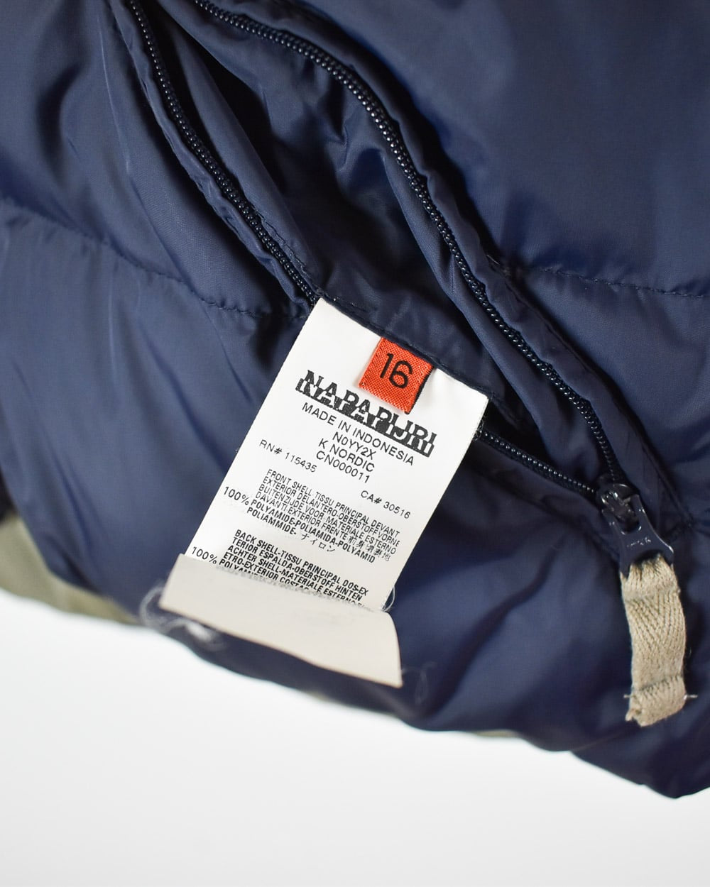 Neutral Napapijri Reversible Down Gilet - Medium Women's