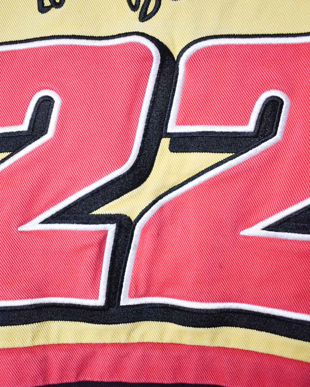 Black Racing Champions CAT Nascar Winston Cup Racing Jacket - X-Large