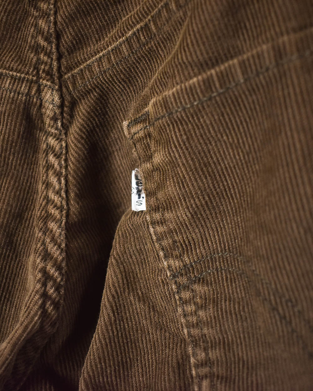 Brown Levi's Black Label 514 Corduroy Jeans - W30 L32
