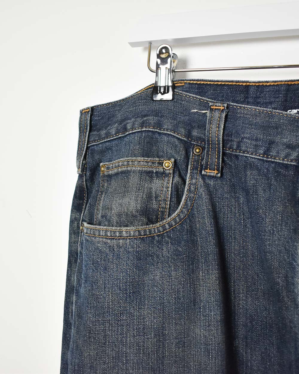 Navy Carhartt Jeans - W38 L30