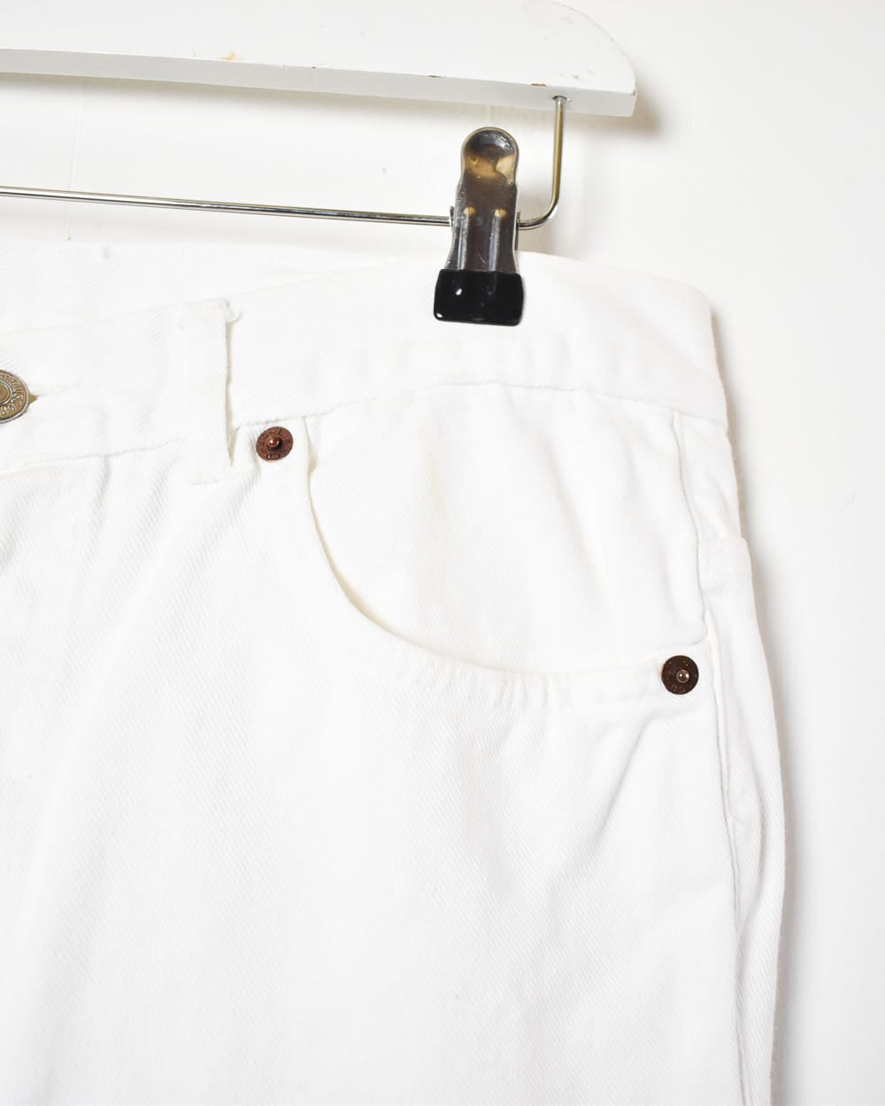 White Levi's 501xx Jeans - W32 L29