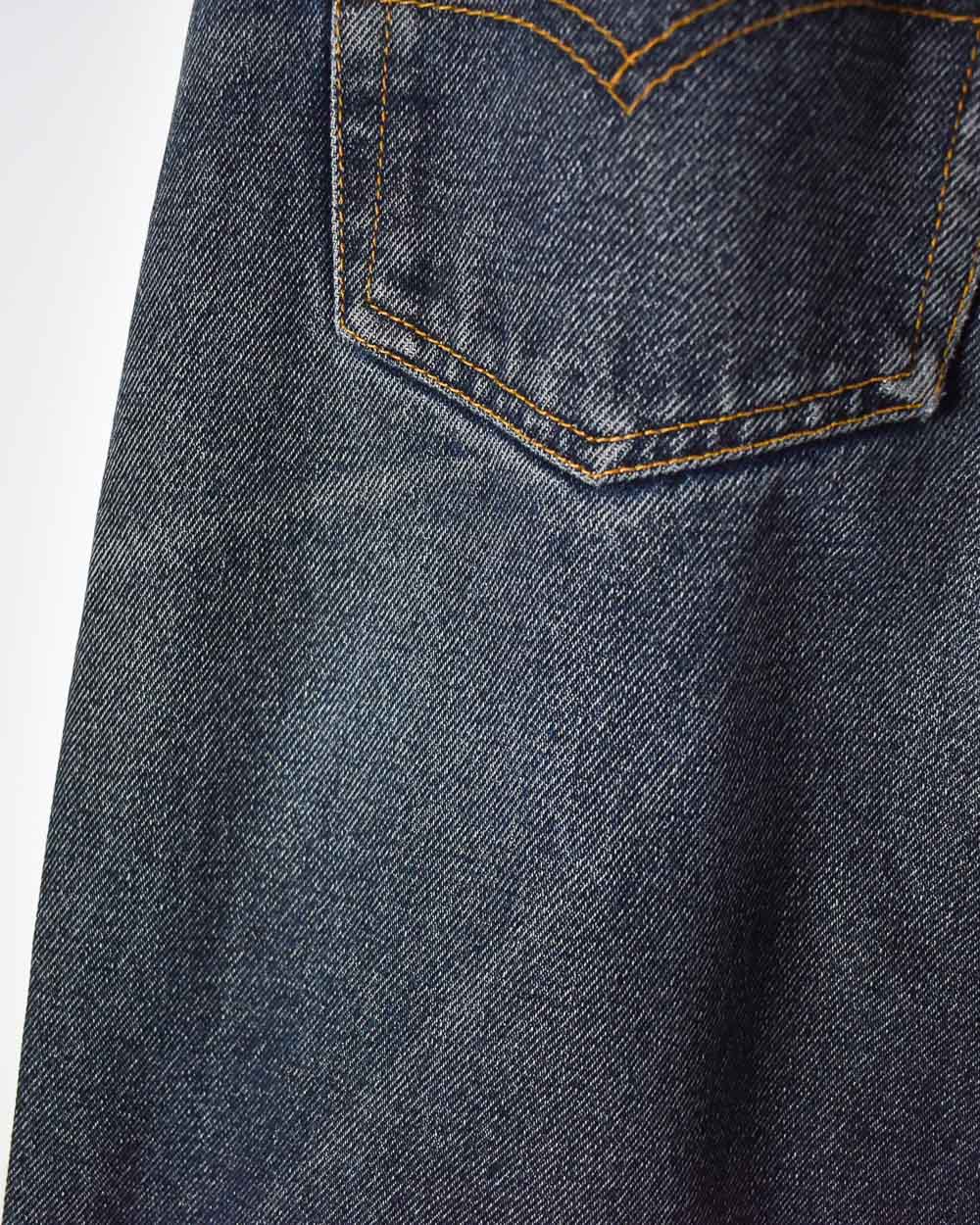 Navy Levi's 501 Jeans - W32 L34