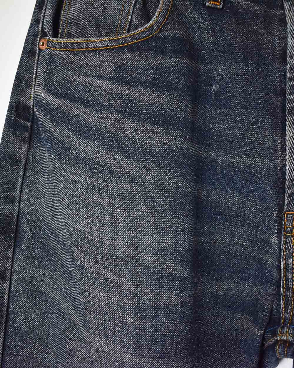 Navy Levi's 501 Jeans - W32 L34