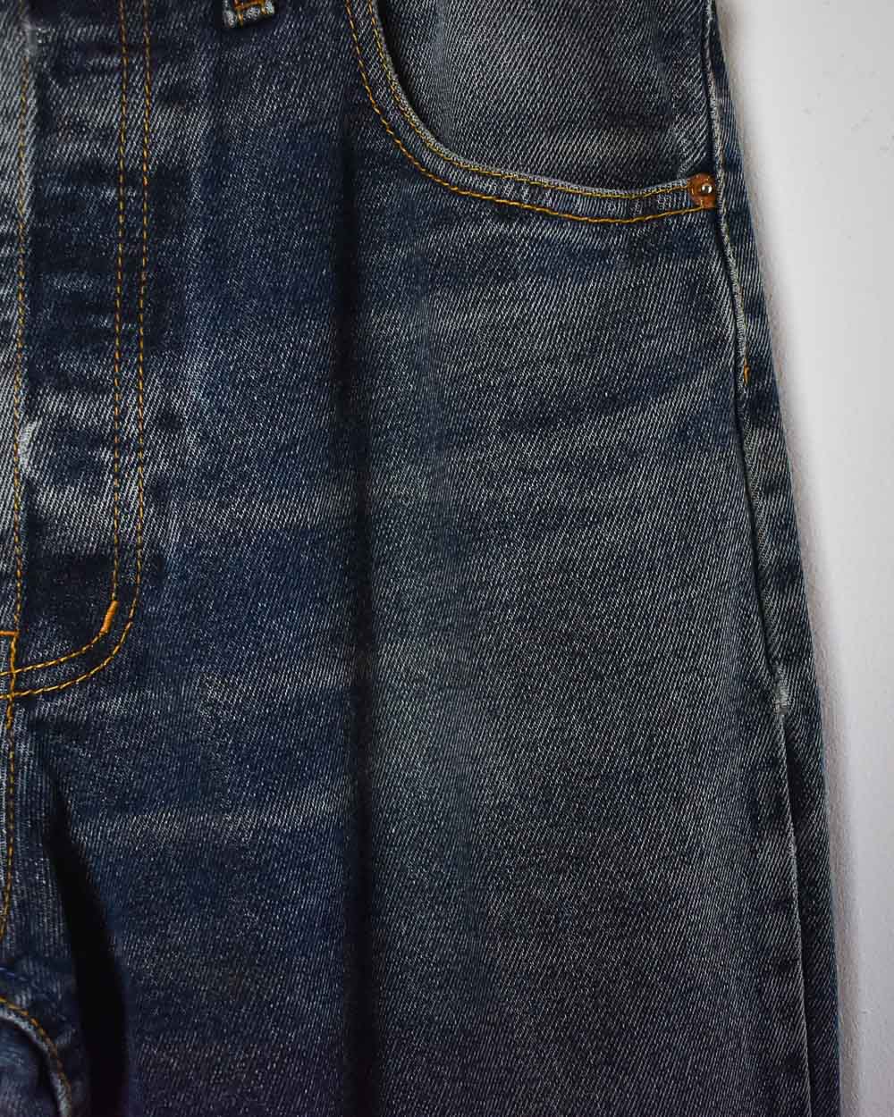 Navy Levi's 501 Jeans - W32 L34
