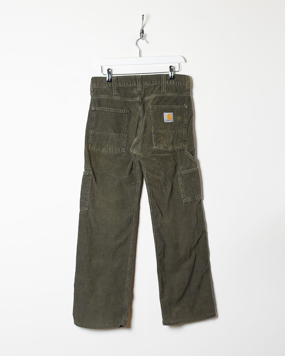 Green Carhartt Carpenter Corduroy Jeans - W26 L30