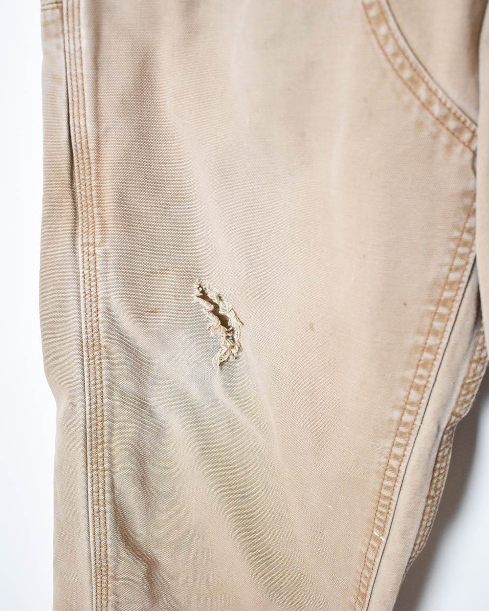Neutral Carhartt Double Knee Carpenter Jeans - W33 L30