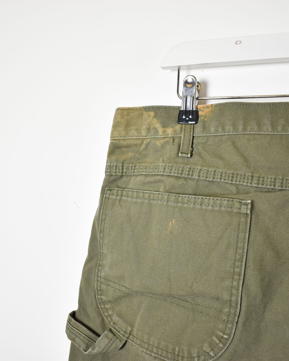 Khaki Dickies Acid Spalshed Carpenter Jeans - W38 L30