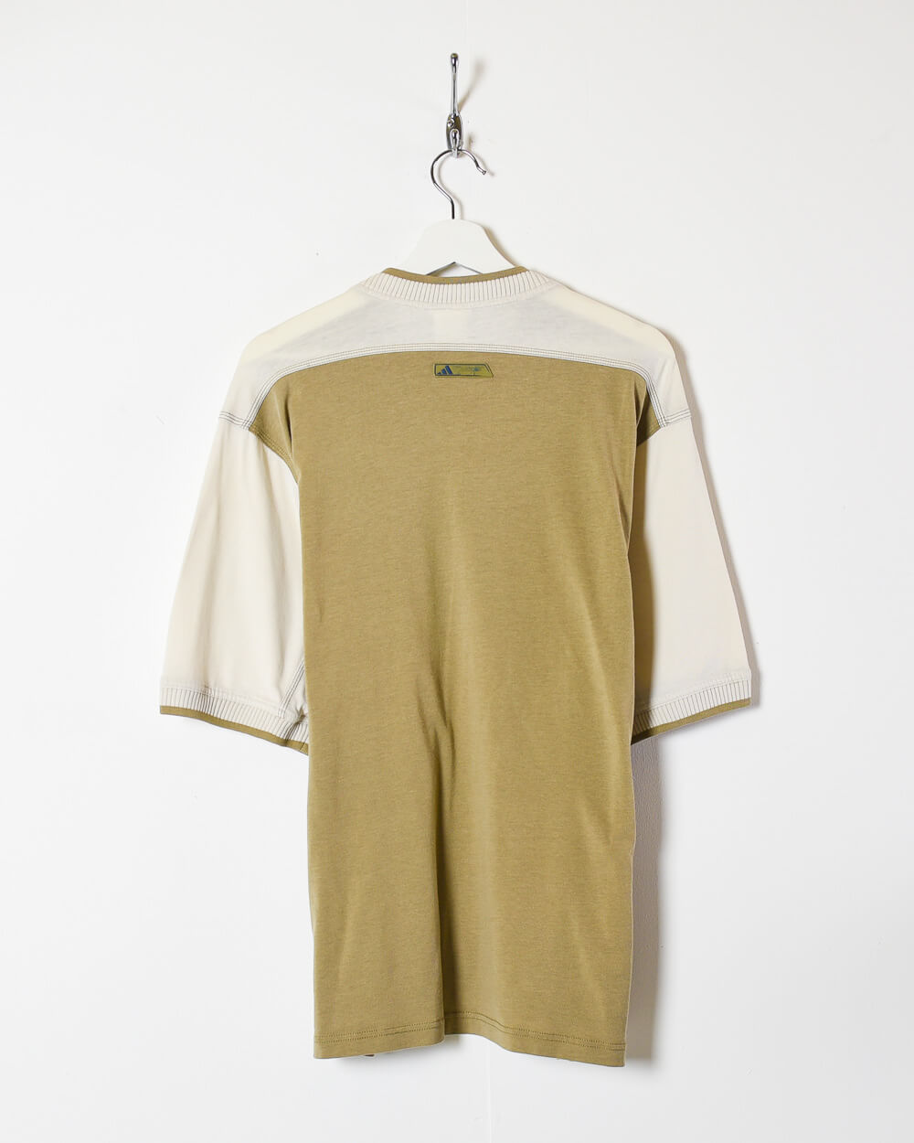 Khaki Adidas T-Shirt - X-Large
