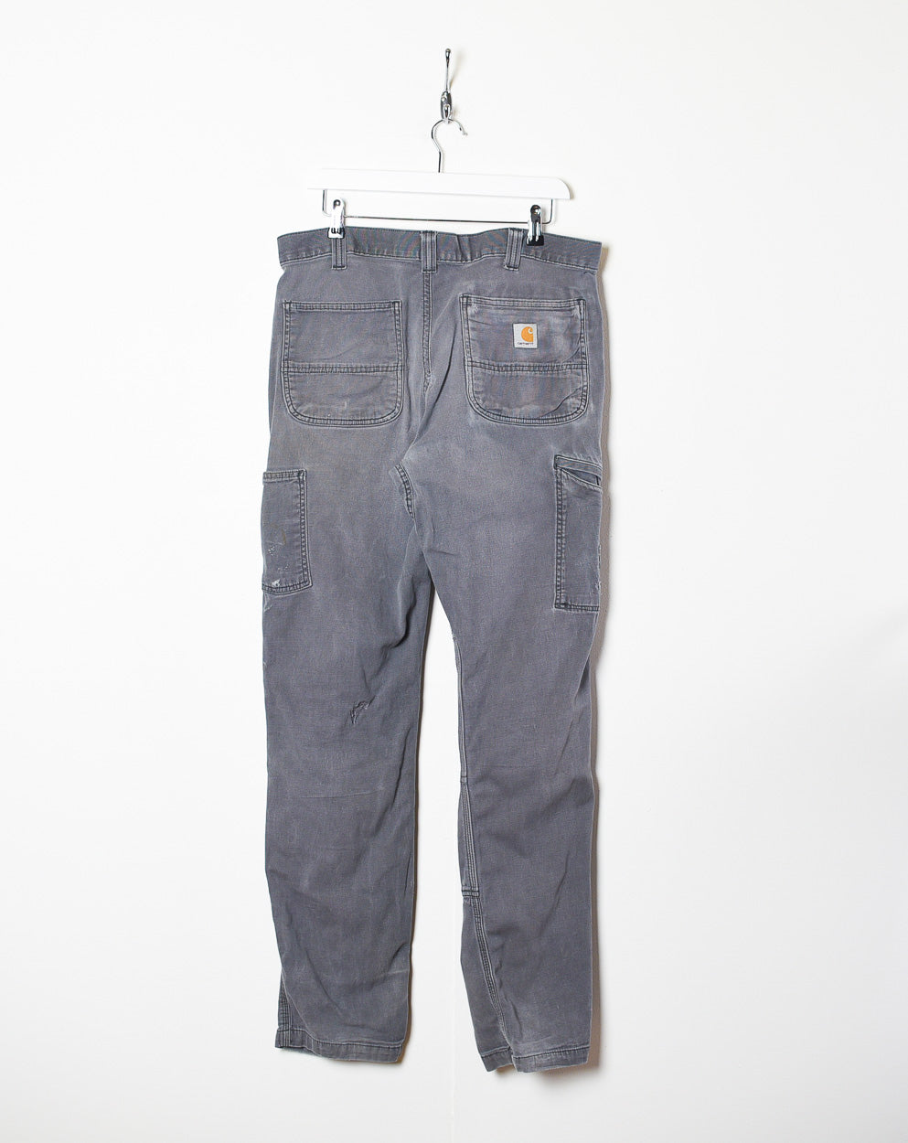 Grey Carhartt Double Knee Carpenter Jeans - W34 L34