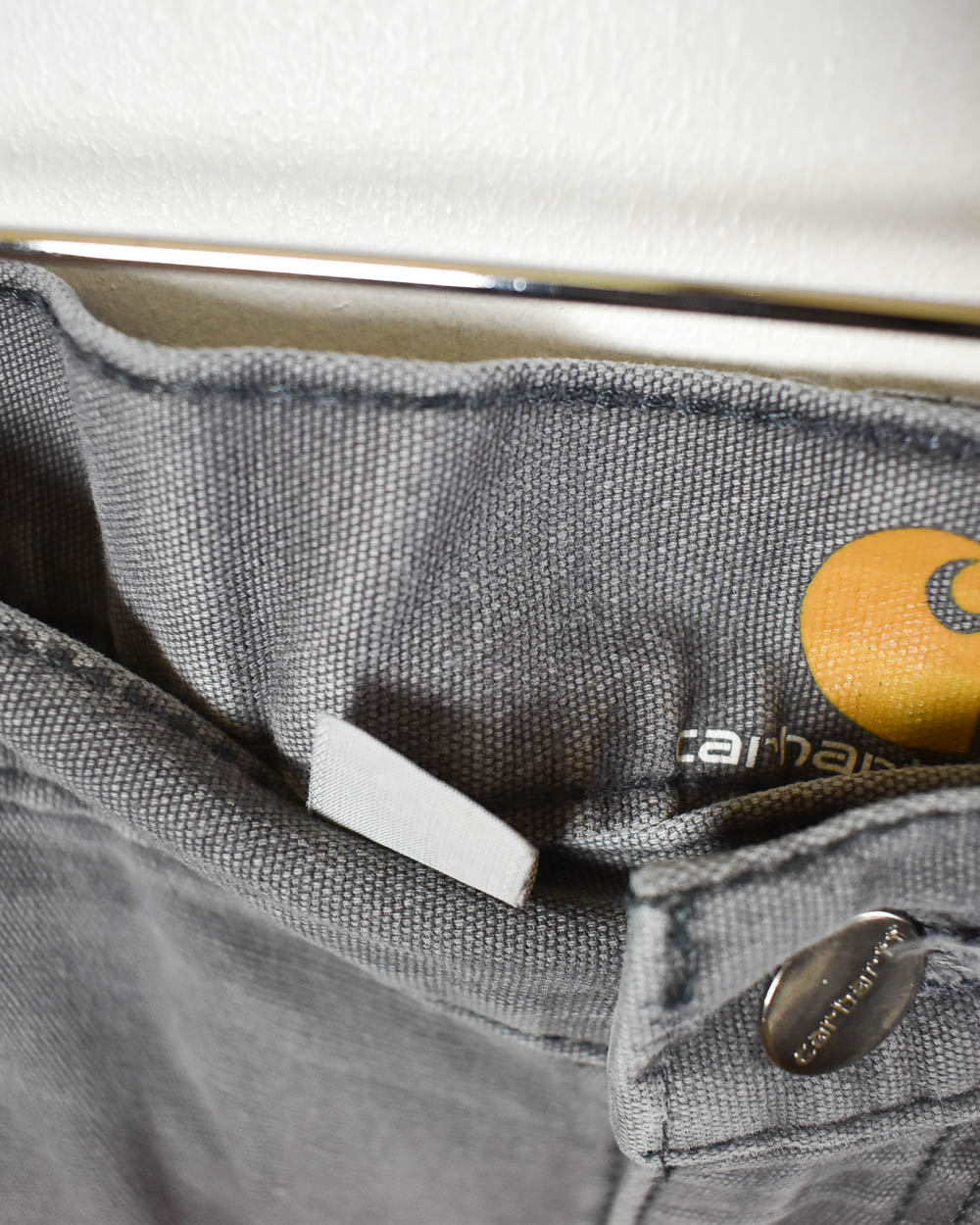 Grey Carhartt Double Knee Carpenter Jeans - W34 L34