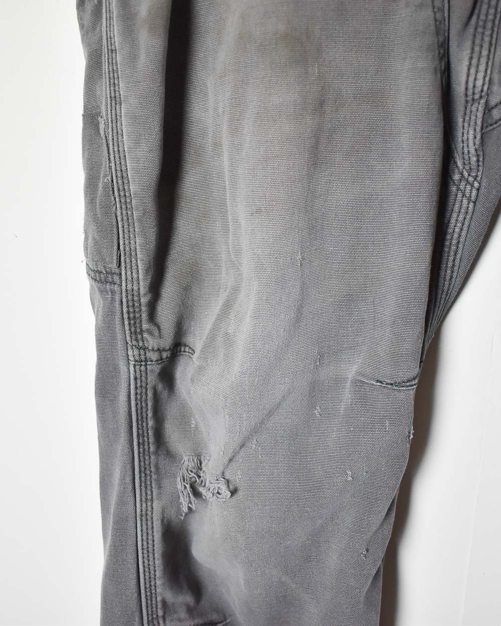 Grey Carhartt Double Knee Carpenter Jeans - W34 L34