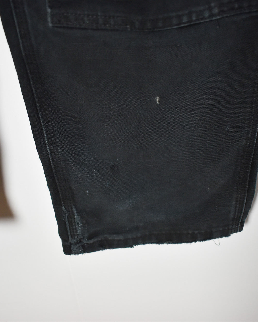 Black Carhartt Double Knee Carpenter Jeans - W34 L32
