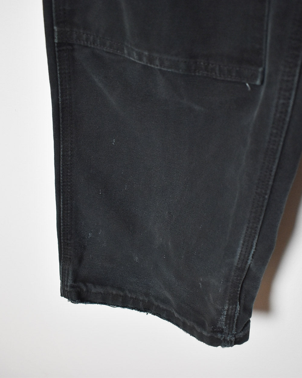 Black Carhartt Double Knee Carpenter Jeans - W34 L32