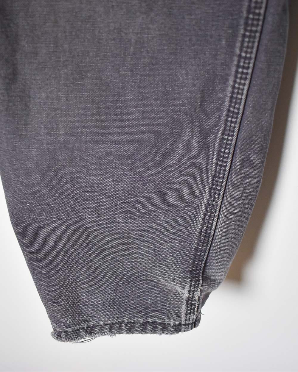 Grey Carhartt Distressed Carpenter Jeans - W32 L30