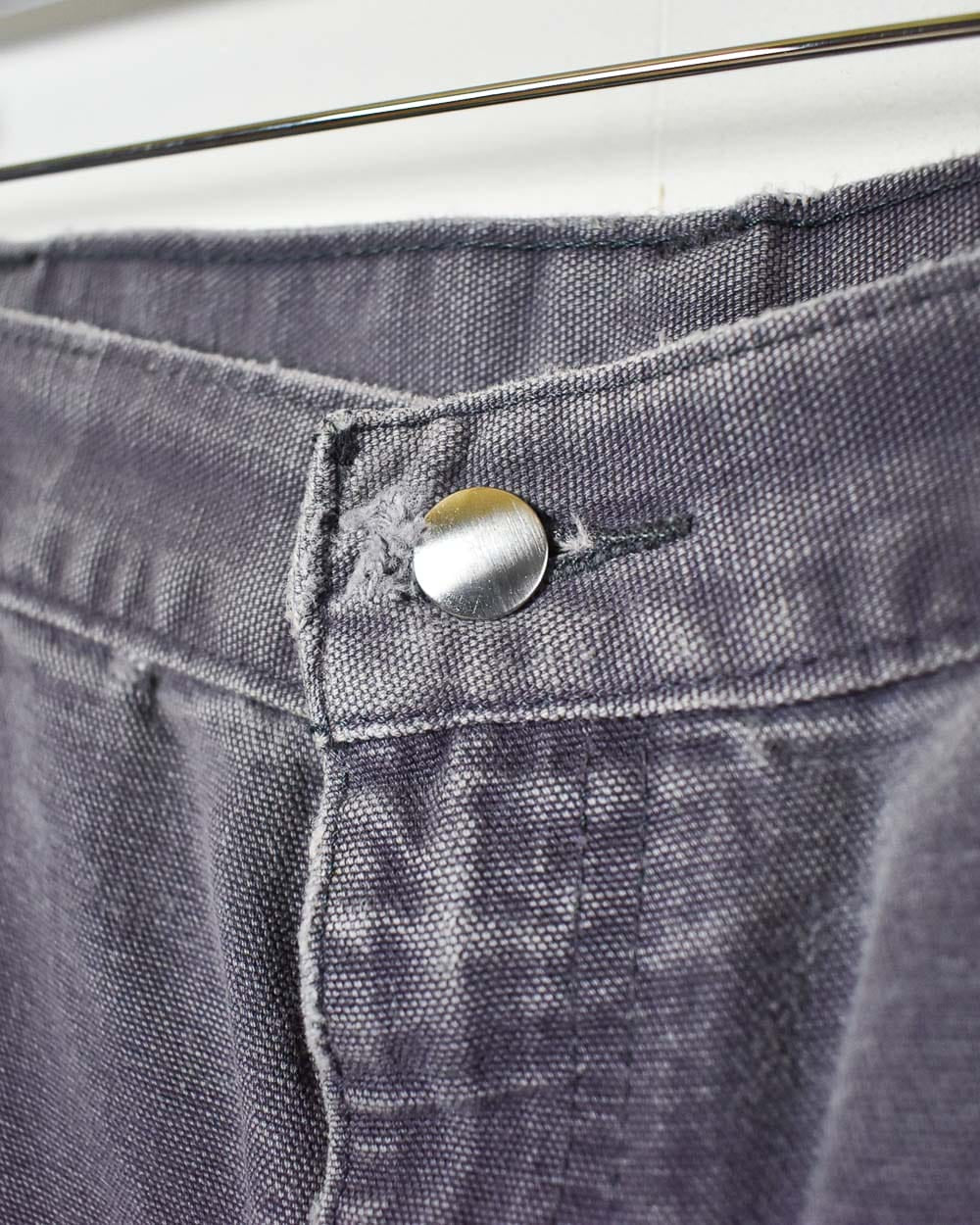Grey Carhartt Distressed Carpenter Jeans - W32 L30