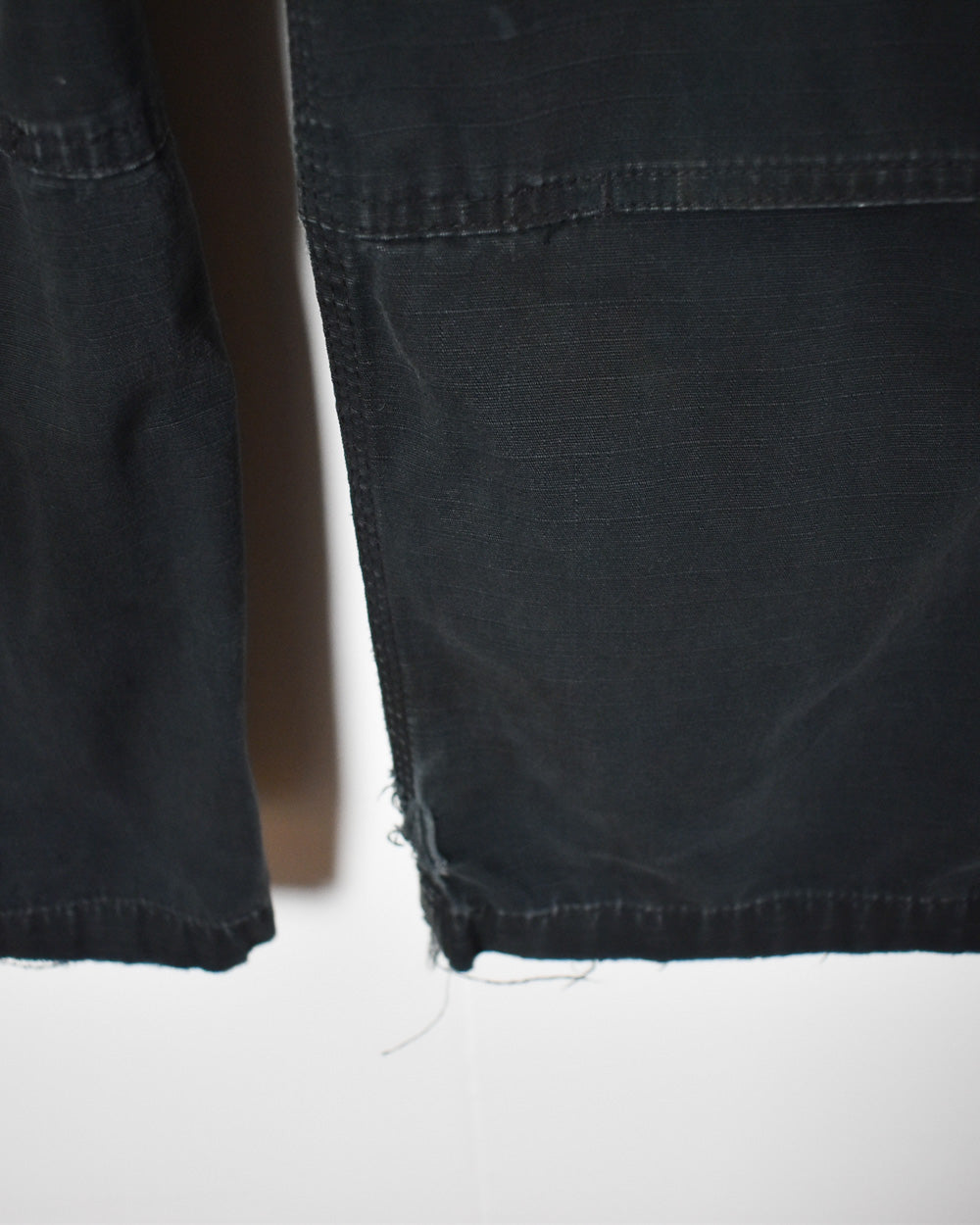 Black Carhartt Double Knee Carpenter Cargo Jeans - W32 L32