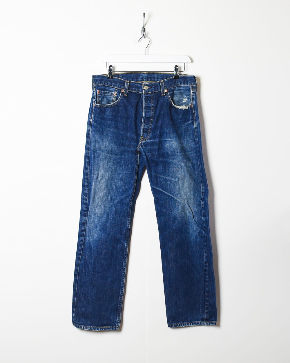 Navy Levi's 501 Jeans - W34 L30