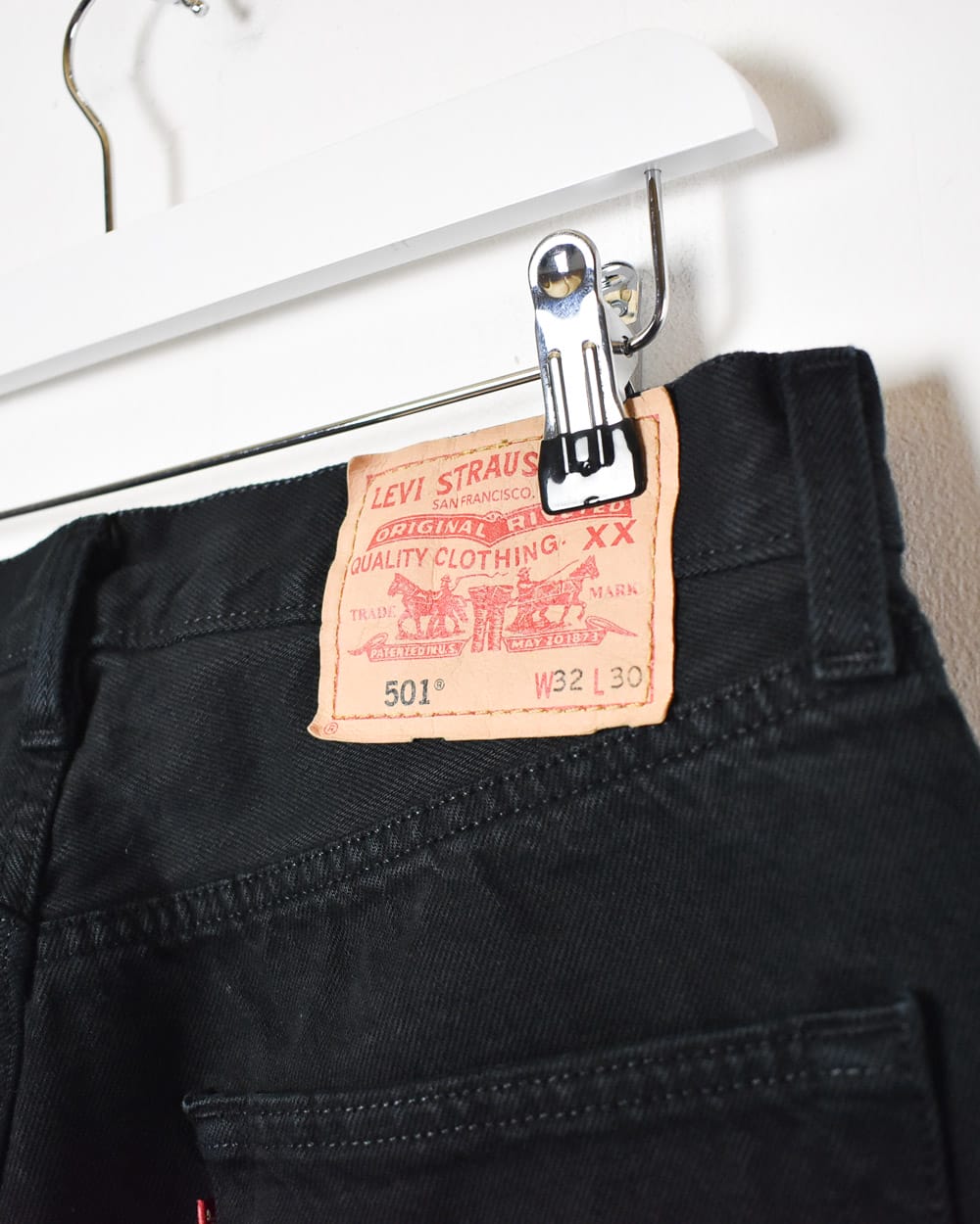 Black Levi's 501 Jeans - W32 L26