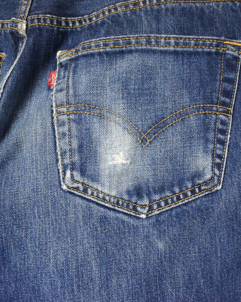 Navy Levi's 501 Jeans - W34 L30