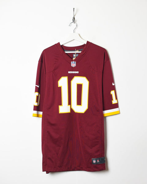 Vintage 00s Maroon Nike X NFL Washington Redskins 10 Jersey - X