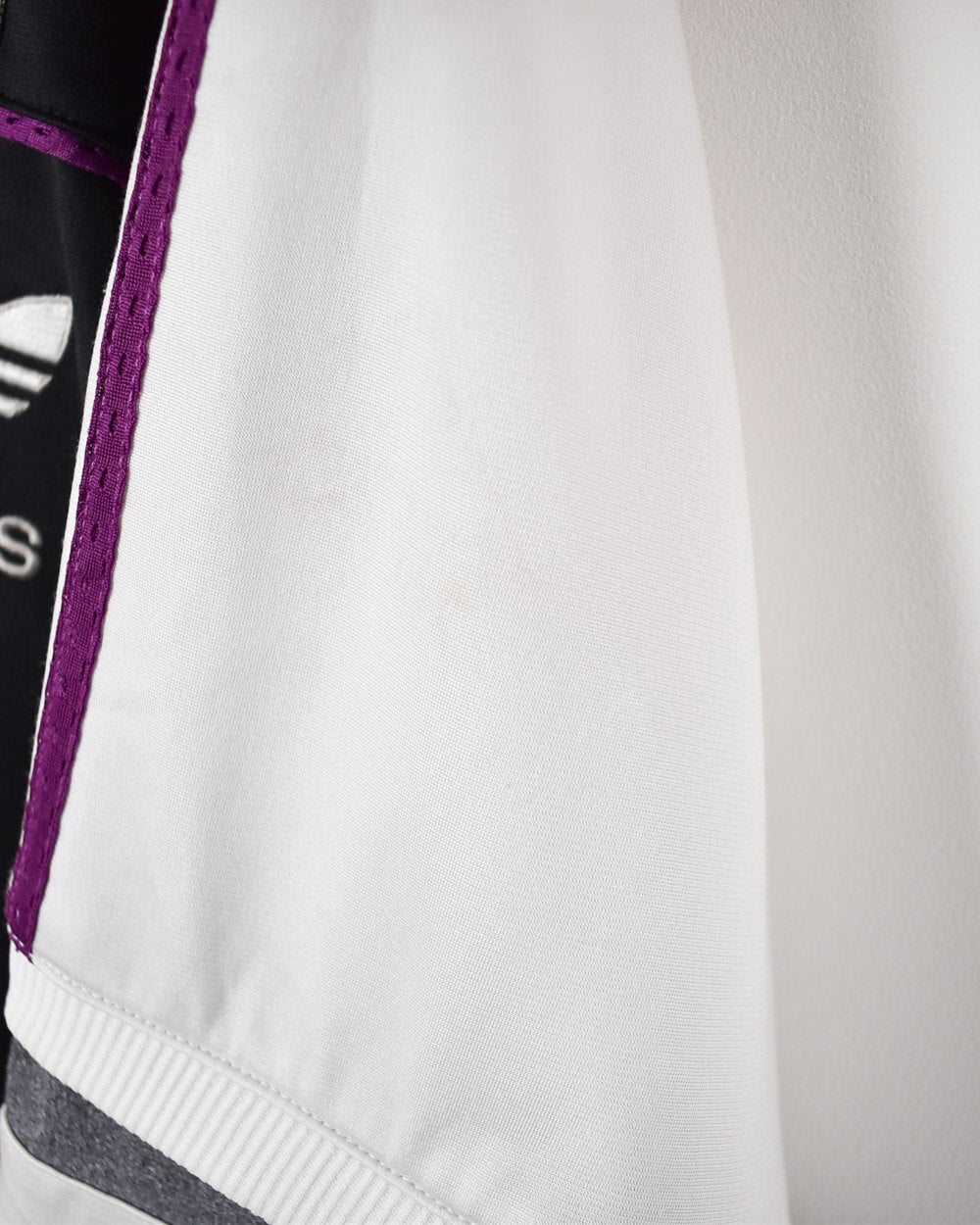 Black Adidas Tracksuit Top - Large