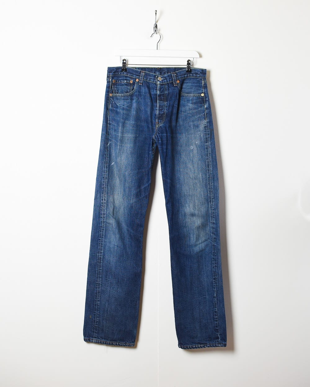 Navy Levi's 501 Jeans - W33 L36