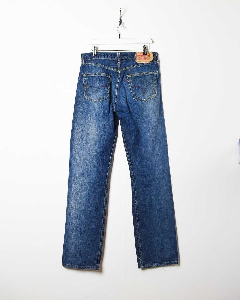 Navy Levi's 501 Jeans - W33 L36