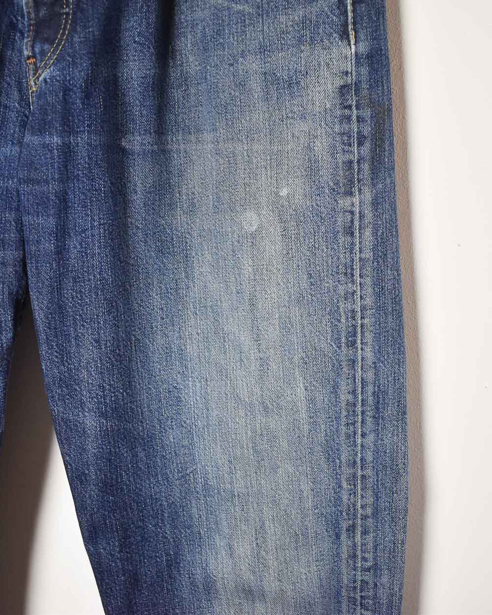 Navy Levi's 501 Jeans - W33 L36