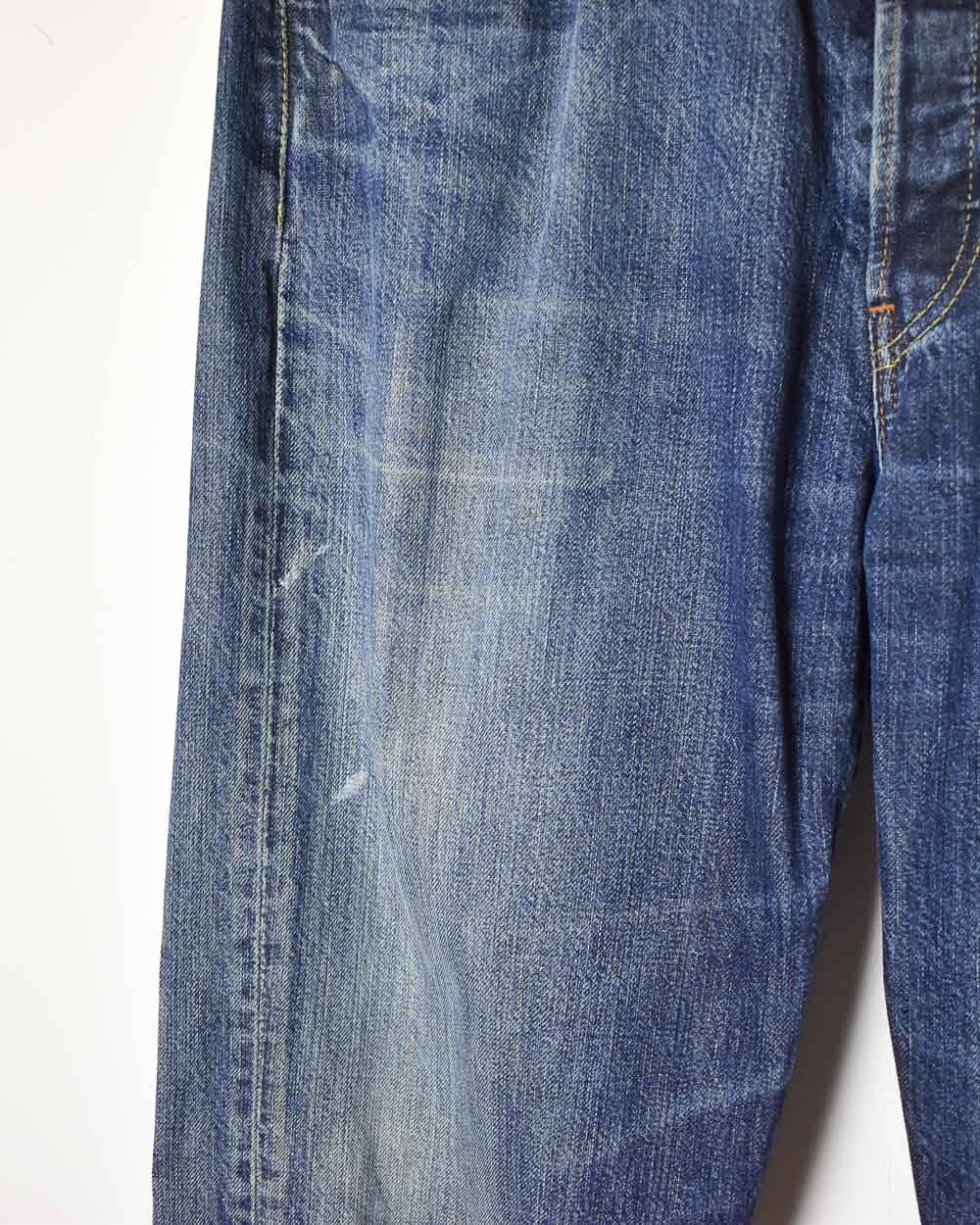 Navy Levi's 501 Jeans - W33 L36