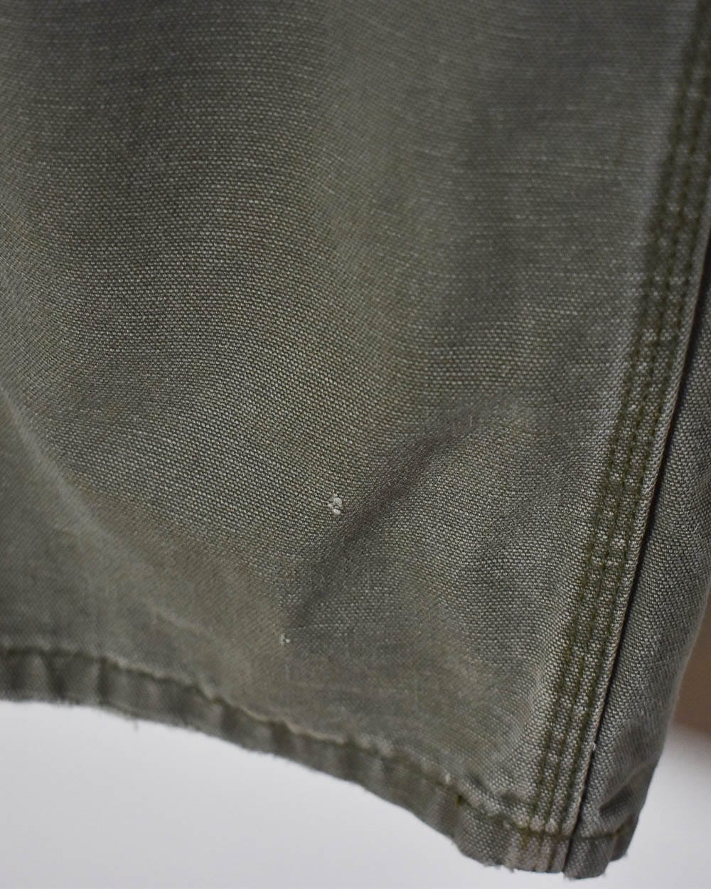 Khaki Carhartt Double Knee Carpenter Jeans - W36 L32