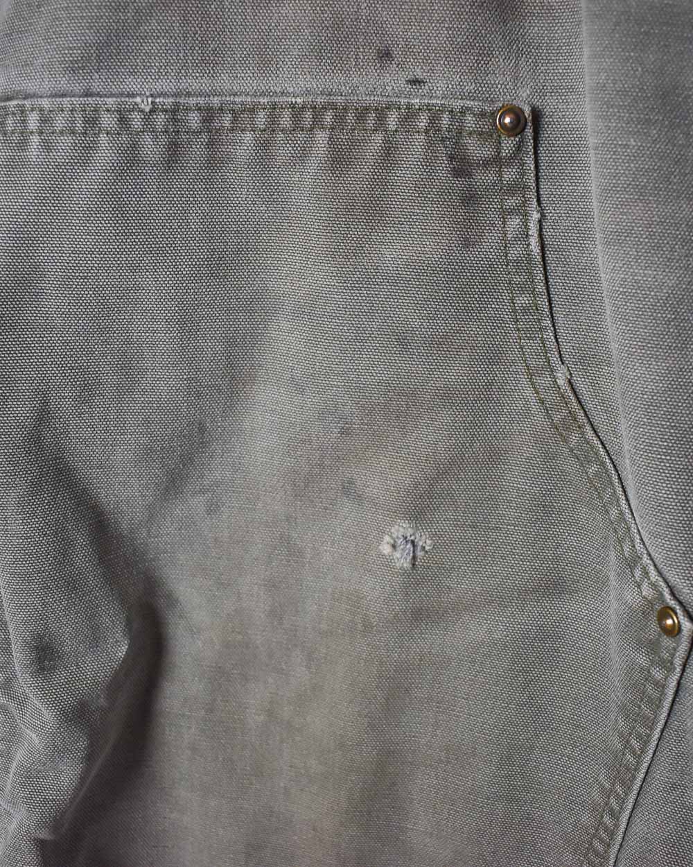 Khaki Carhartt Double Knee Carpenter Jeans - W36 L32