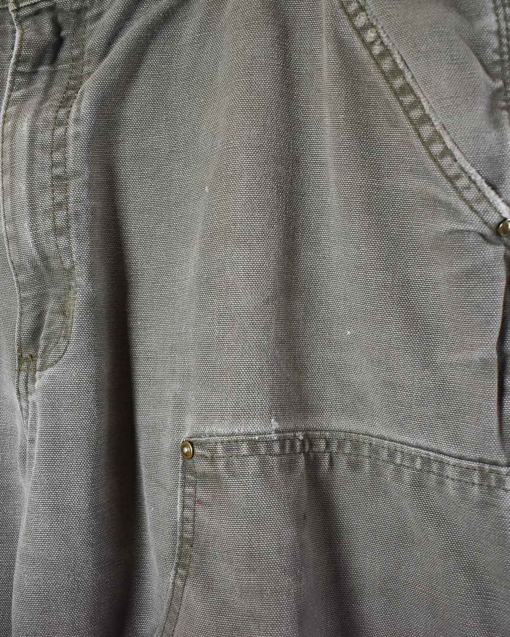 Khaki Carhartt Double Knee Carpenter Jeans - W36 L32