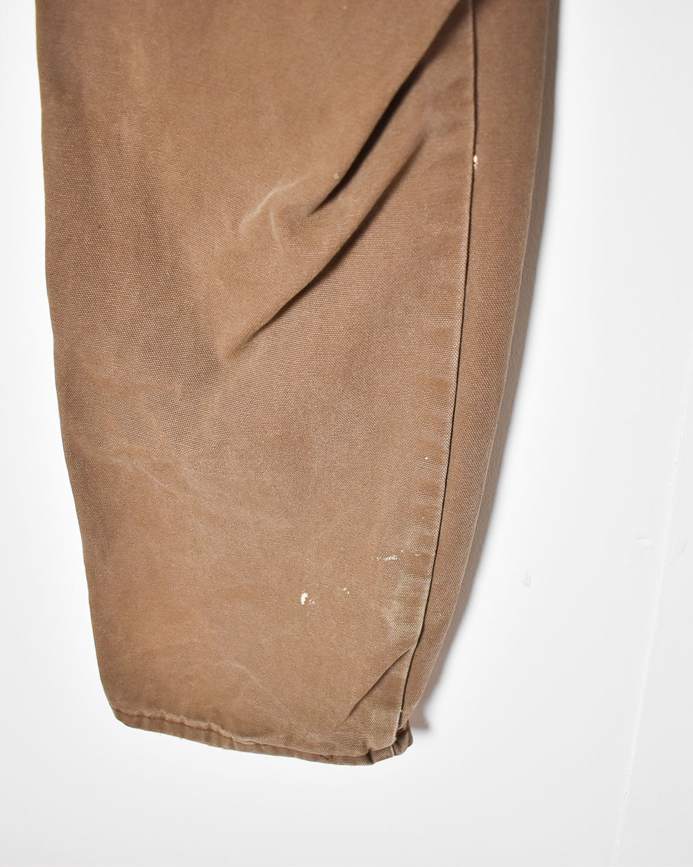 Brown Dickies Paint Splattered Carpenter Jeans - W33 L30