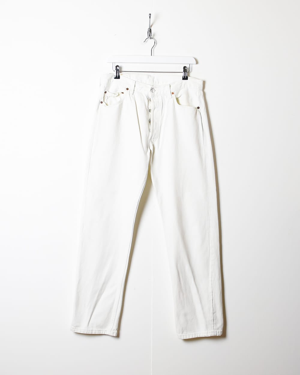 White Levi's 501 Jeans - W32 L31