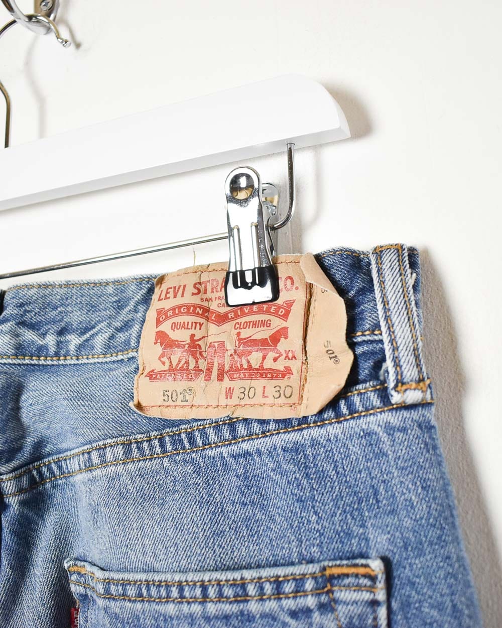 Blue Levi's 501 Jeans - W30 L31