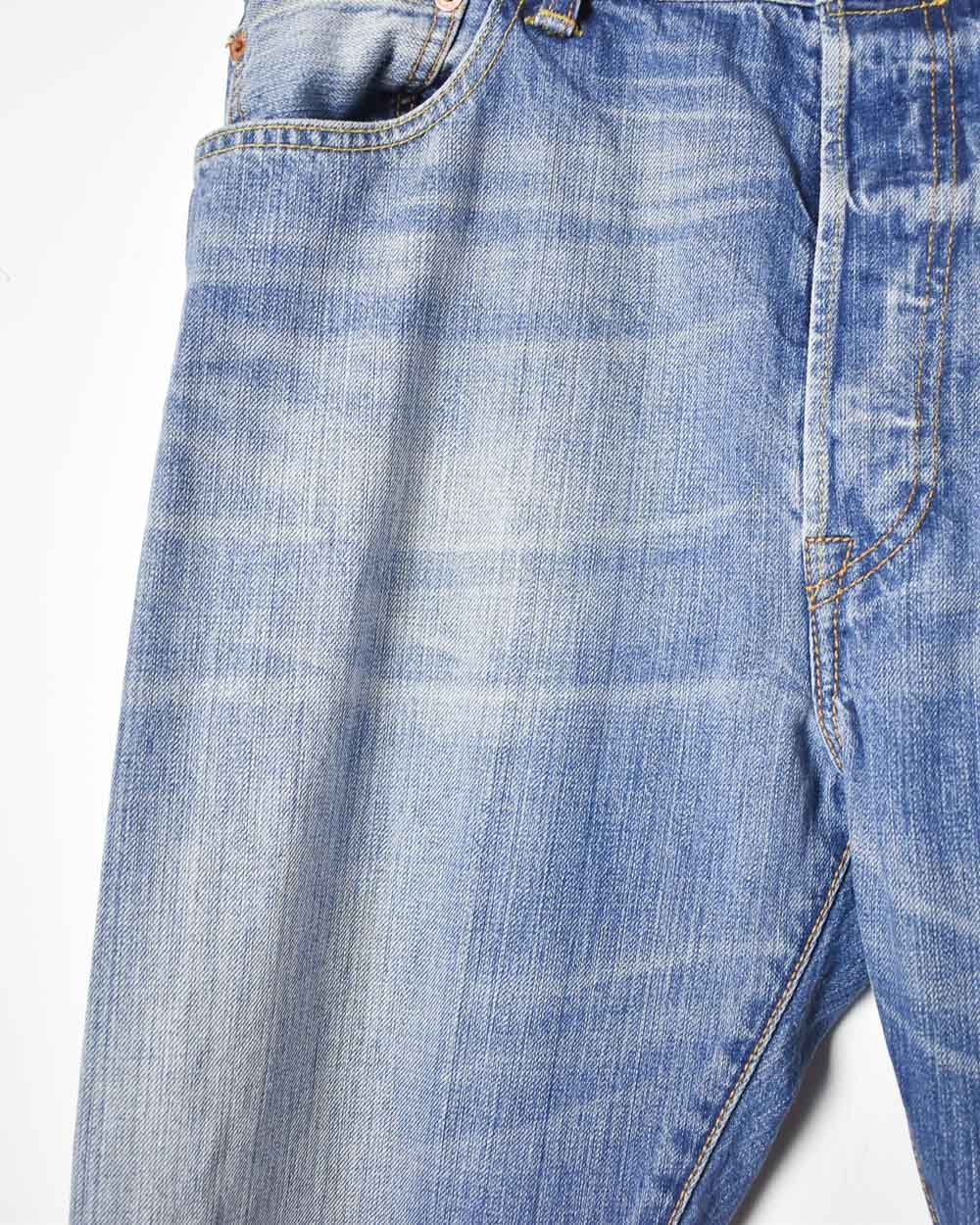 Blue Levi's 501 Jeans - W36 L32