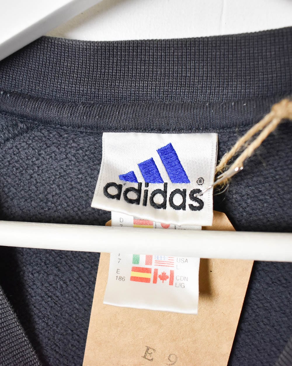 Grey Adidas Sweatshirt - Large