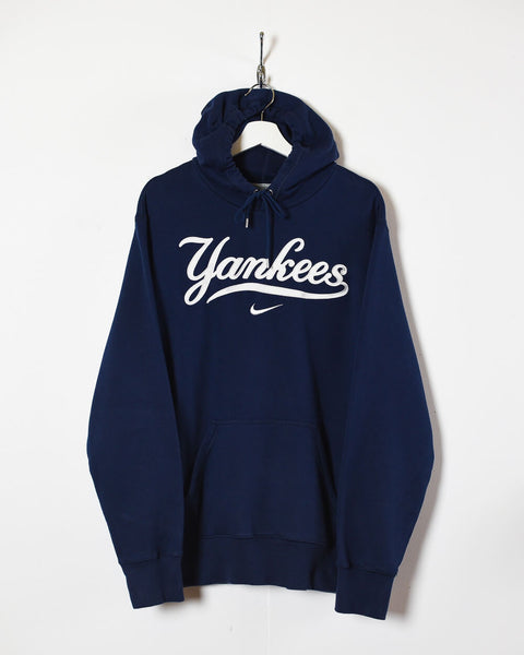 Vintage 00s Navy Pro Layer New York Yankees Sweatshirt - X-Large Cotton–  Domno Vintage