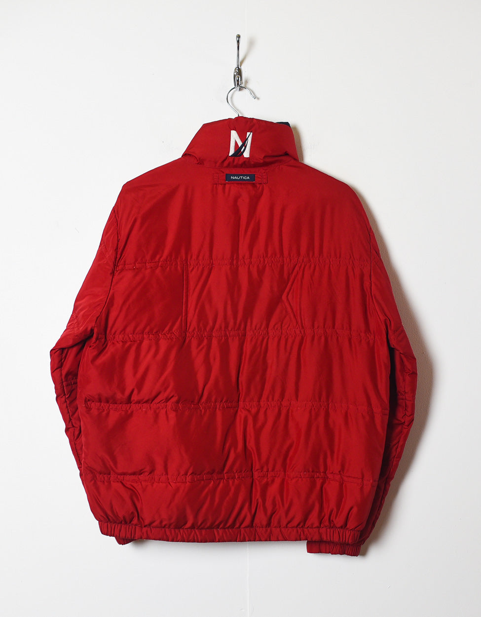 Red Nautica Puffer Jacket - Small