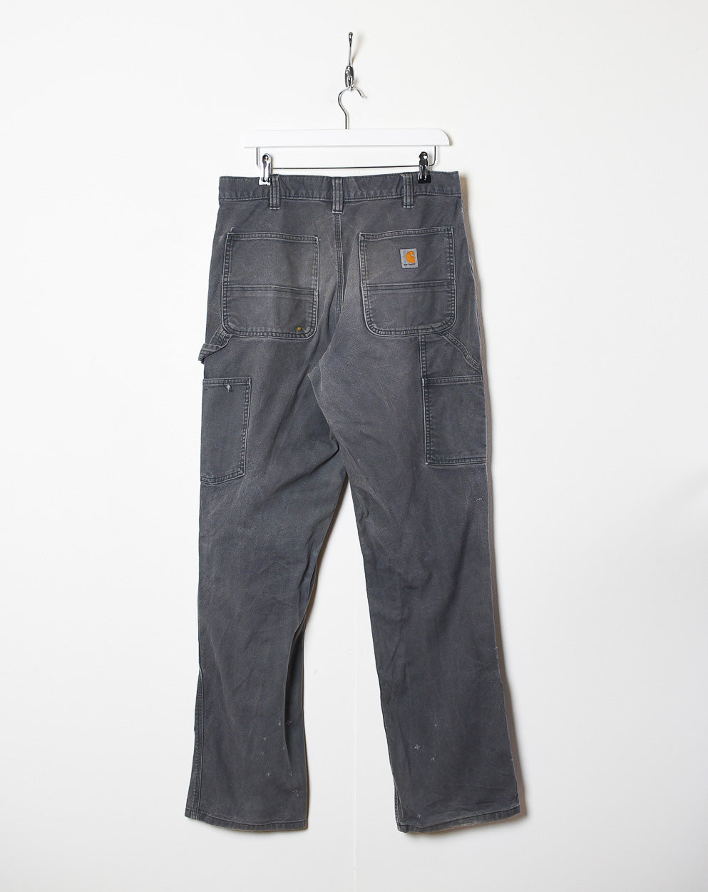Grey Carhartt Double Knee Carpenter Jeans - W34 L33