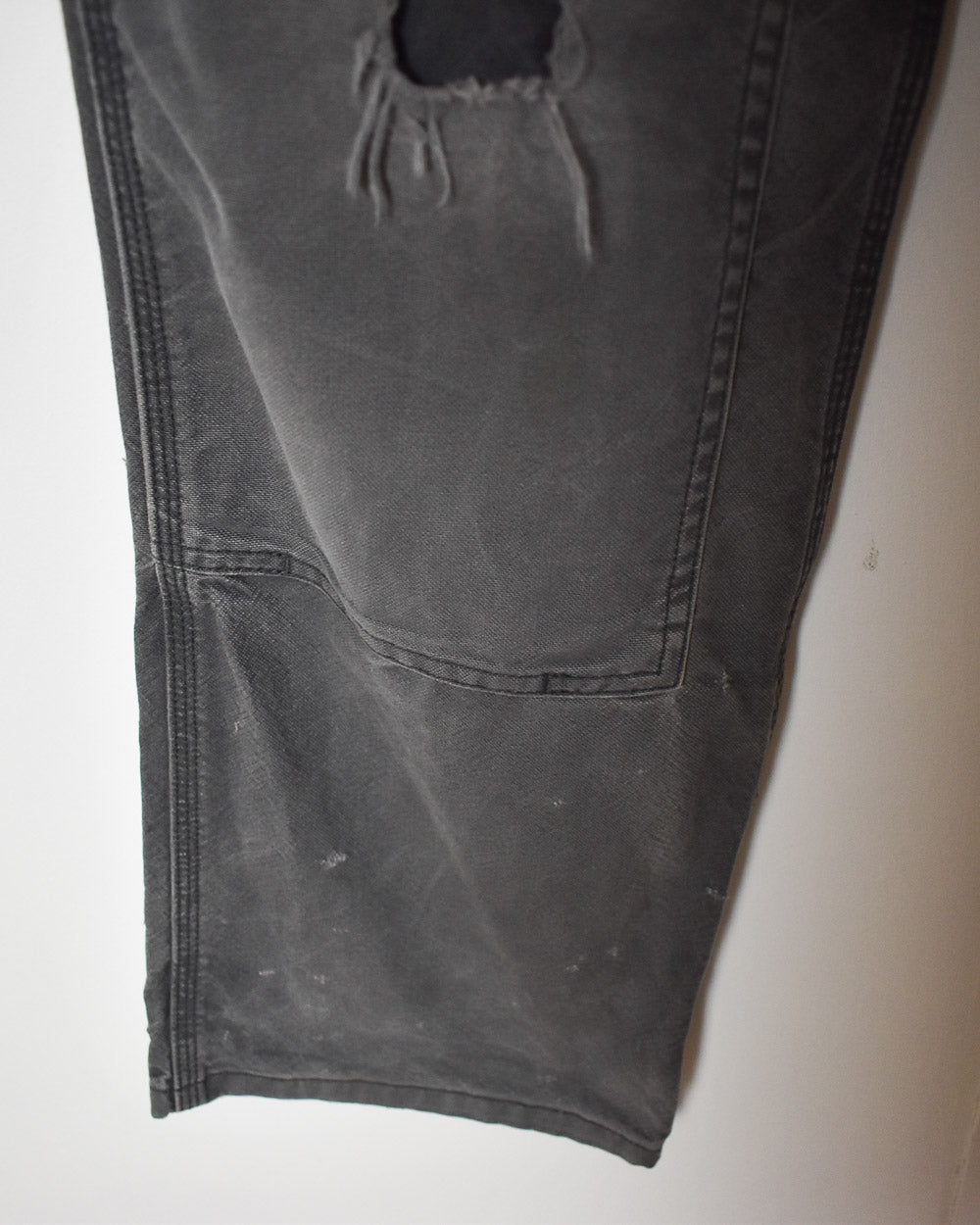 Grey Carhartt Double Knee Carpenter Jeans - W34 L33