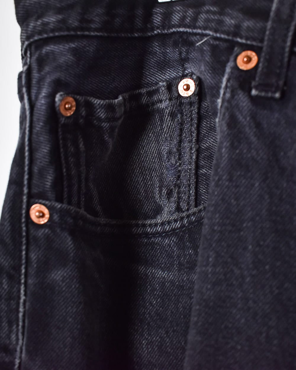 Black Levi's USA 501XX Jeans - W34 L32